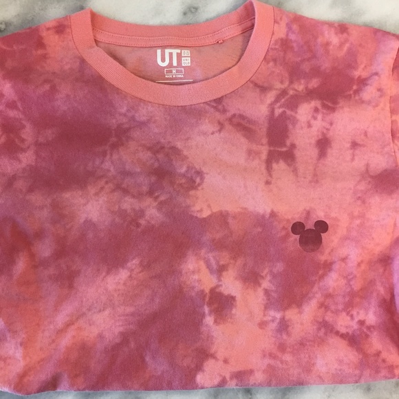 Uniqlo Other - Uniqlo x Disney Mickey Mouse Sunset Tie Dye Shirt